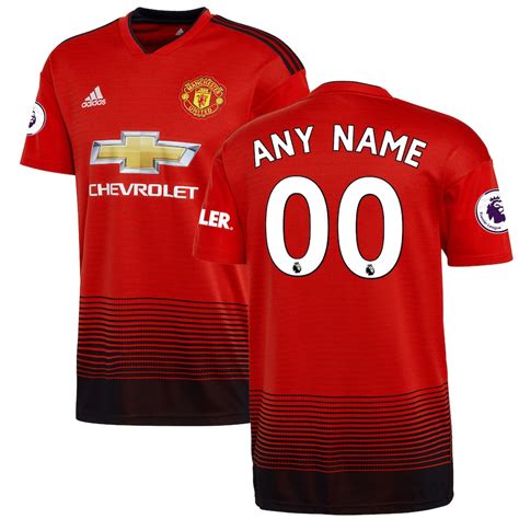 adidas men's manchester united '19 stadium home replica jersey|manchester united clothing.